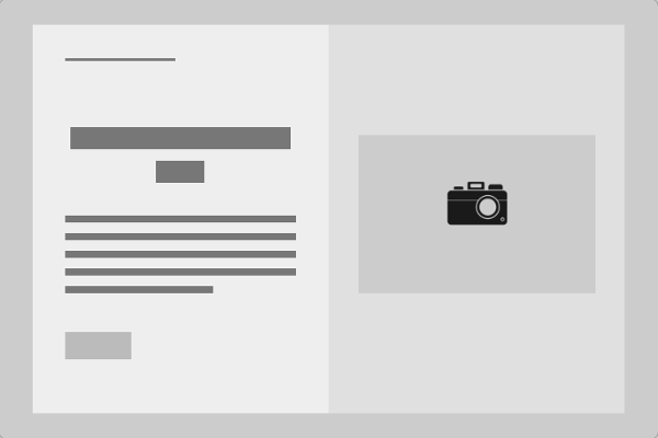 Full Screen Feature Card