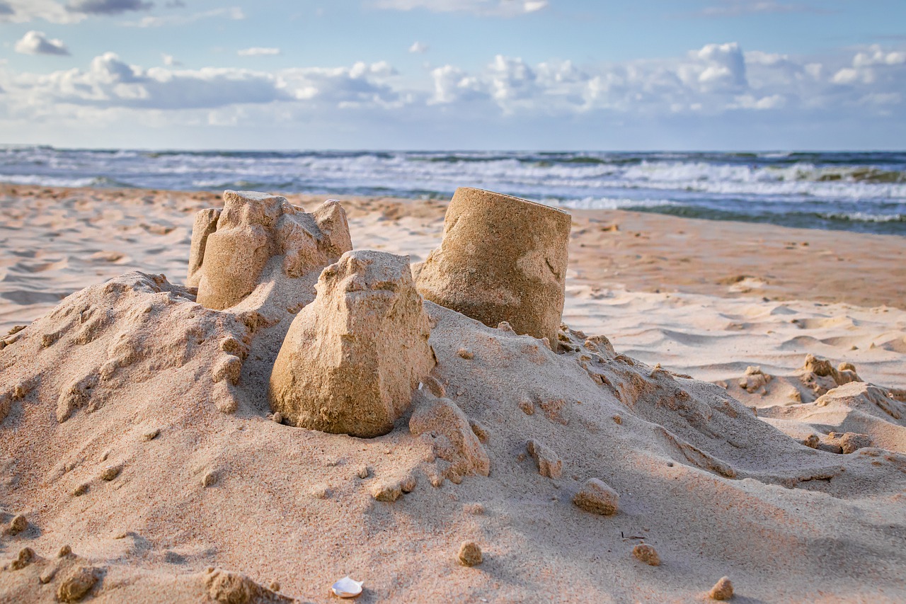 sandcastles